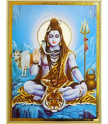 Lord Shiva - Unframed Poster