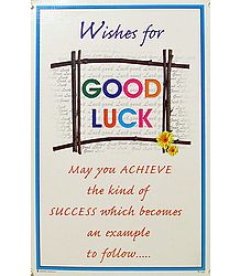 Good Luck