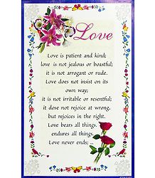 Love's Nature