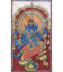 Dancing Ganesha as Nataraja