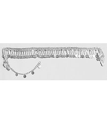 White Metal Gypsy Kamarband
