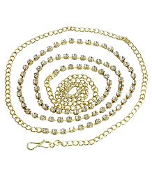 White Stone Studded Kamarband