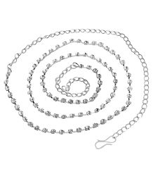 White Stone Studded Kamarband