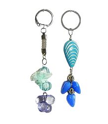 Set of 2 Acrylic Key Chains