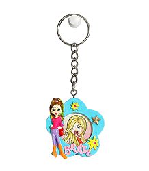 Key Chain with Photo Frame (Provisions for Placing Phtograph of your Choice)