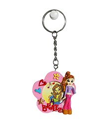 Key Chain with Photo Frame (Provisions for Placing Phtograph of your Choice)