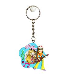 Key Chain with Photo Frame (Provisions for Placing Phtograph of your Choice)