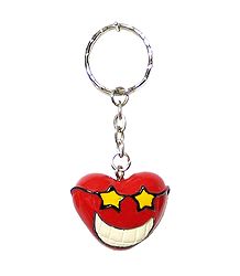 Porcelain Key Ring