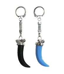 Set of 2 Acrylic Kirpan Key Rings