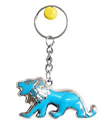 Acrylic Lion Key Chain
