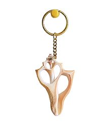 Designer Shell Key Chain