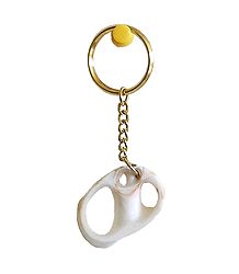 Designer Shell Key Chain