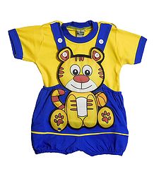 Cat Dungaree Set for Baby Boy
