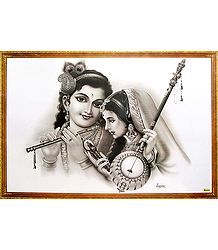 Krishna and Meera