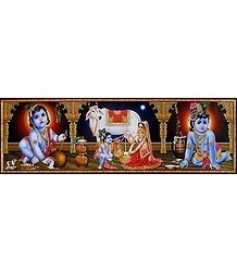 Yashoda and Krishna