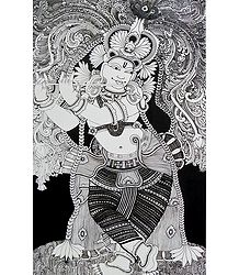 Krishna in Black and White