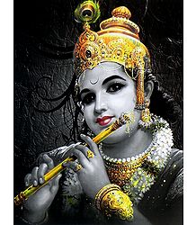 Krishna as a King of Dwarka