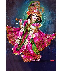 Krishna in Rajvesh