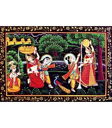 Natkhat Krishna and His Friends
