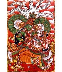 Secret Rendezvous of Radha And Krishna