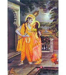 Secret Rendevous of Radha Krishna