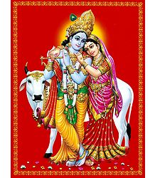 Radha and Krishna - The Divine Lovers