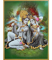 Secret Rendezvous of Radha Krishna