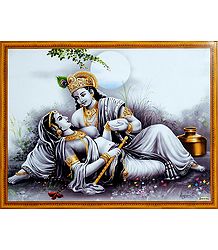 Secret Rendezvous of Radha and Krishna