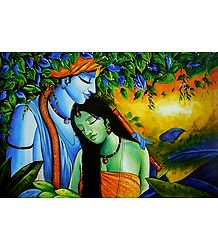 Rendezvous of Radha Krishna