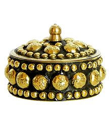 Brass Kumkum Container