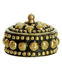 Brass Kumkum Container