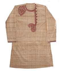 Embroidered Cotton Kurta for Men