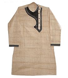 Embroidered Cotton Kurta for Men
