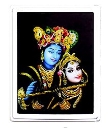 Radha Krishna Plug-on Night Lamp with Adaptor