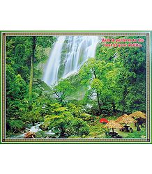 Camping at the Waterfall
