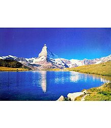 Matterhorn Peak from Zermatt, Switzerland