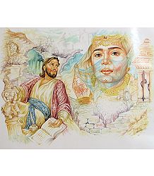 Omar Khayyam and Saqi