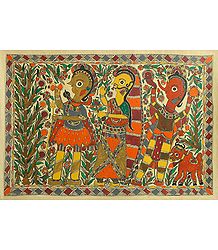 Shiva Parvati and Ganesha