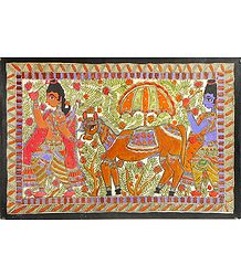 Lava and Kusha Capture Ashvamedh Horse