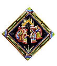 Women with Water Pots - Wall Hanging