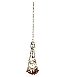 Stone Studded Mang Tika