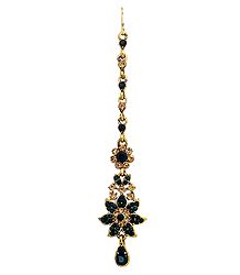 Stone Studded Mang Tika