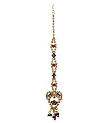 Stone Studded Mang Tika