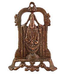 Lord Venkateshwara - Wall Hanging-Cum-Stand
