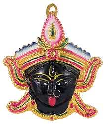 Face of Goddess Kali - Wall Hanging
