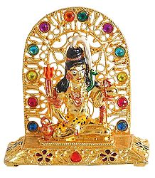 Stone Studded Shiva