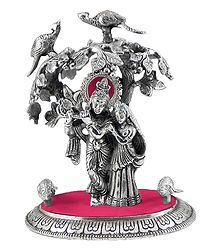 Radha Krishna Under Tree