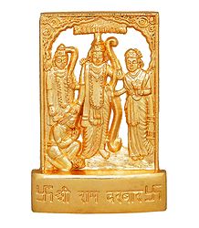 Metal Ram Darbar for Car Dashboard