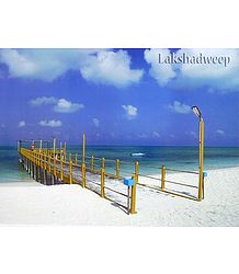 Agatti Island Pier, Lakshadweep, India