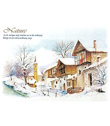 Snow Covered Countryside